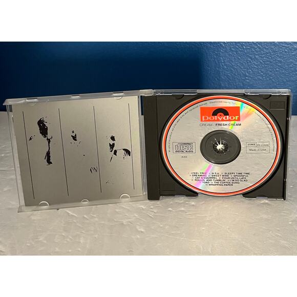 Cream “Fresh Cream” CD - 1966 Classic Rock Album - Vintage PolyGram Release - Picture 4 of 8
